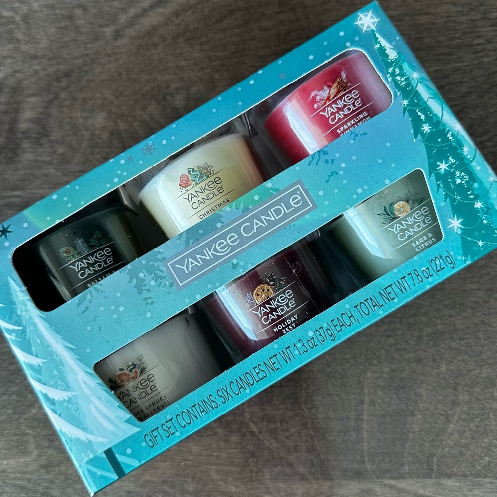 Yankee Candle Holiday Gift Set (6 Mini Candles)